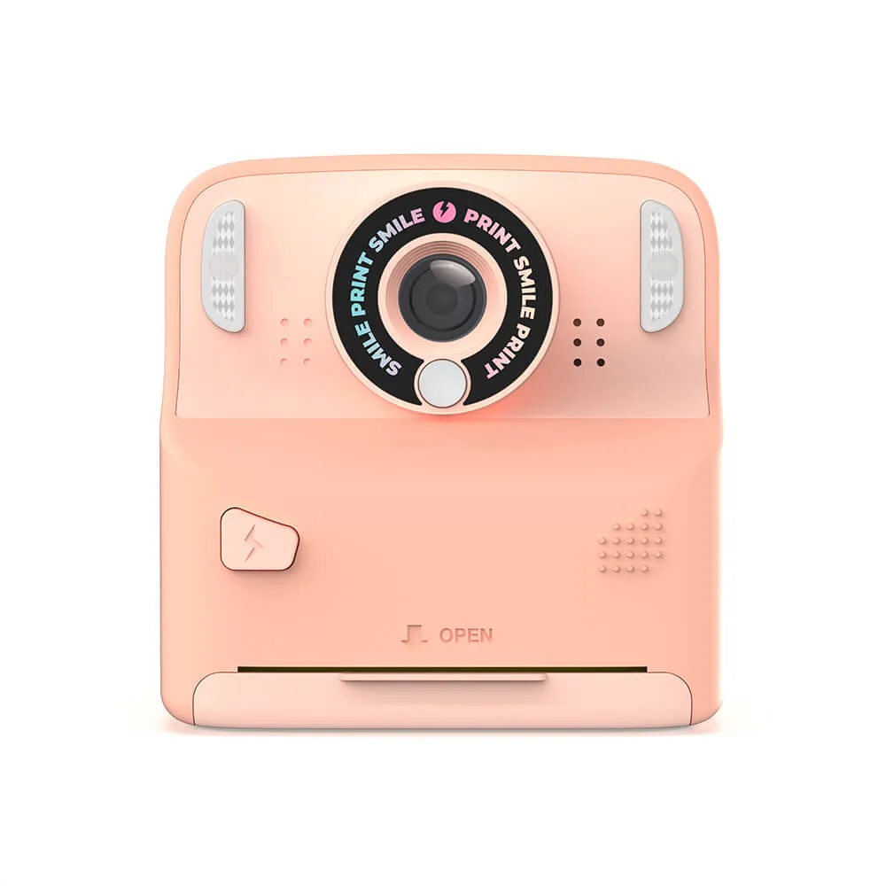 MOB Pixiprint - instant camera, pink, 5 film rolls, 5 games