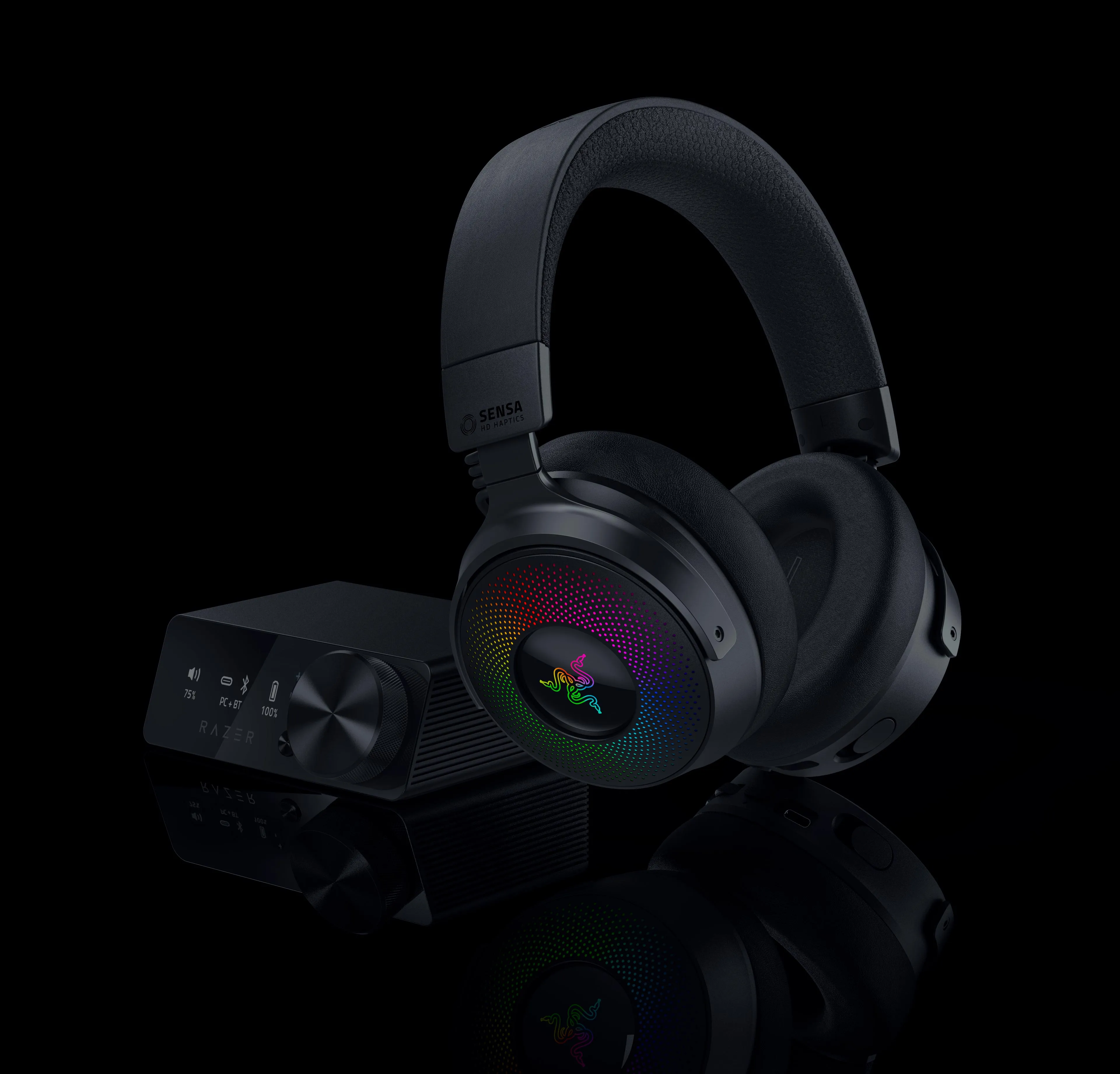 Razer Kraken V4 Pro - wireless gaming headset, black