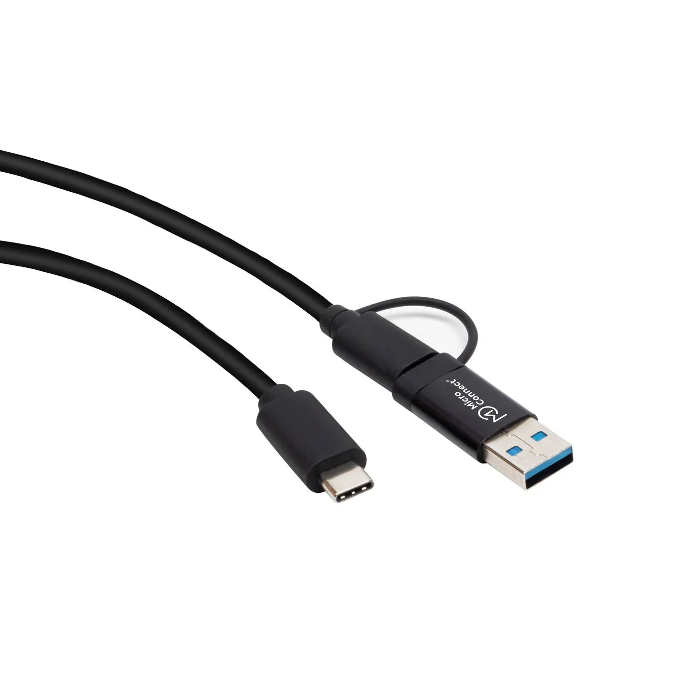 MicroConnect USB-C – USB-C 3.1 Gen 1 - cable, 1 m, Black