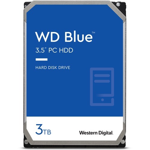 WD Blue 3.5&quot; 3TB, 5400 RPM, 256MB, SATA 6 Gb/s Hard Drive