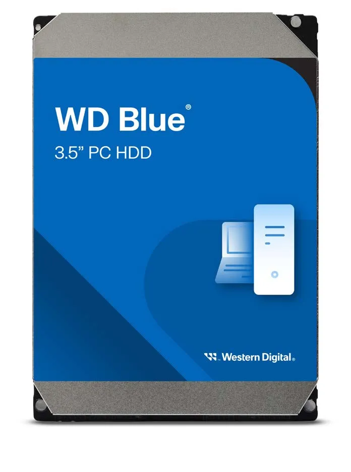 WD Blue 3.5" 3 Tt, 5400 RPM, 256 MB, SATA 6 Gb/s -kovalevy