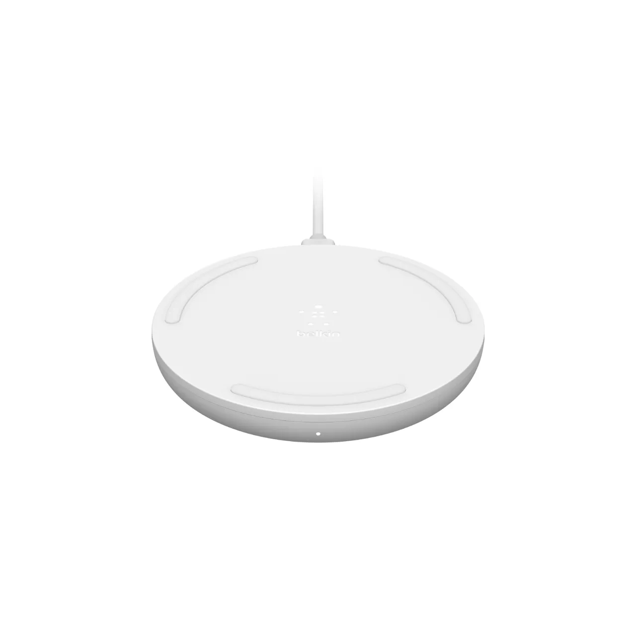 10W Wireless Charging Pad with Micro USB Cable / No PSU (White)