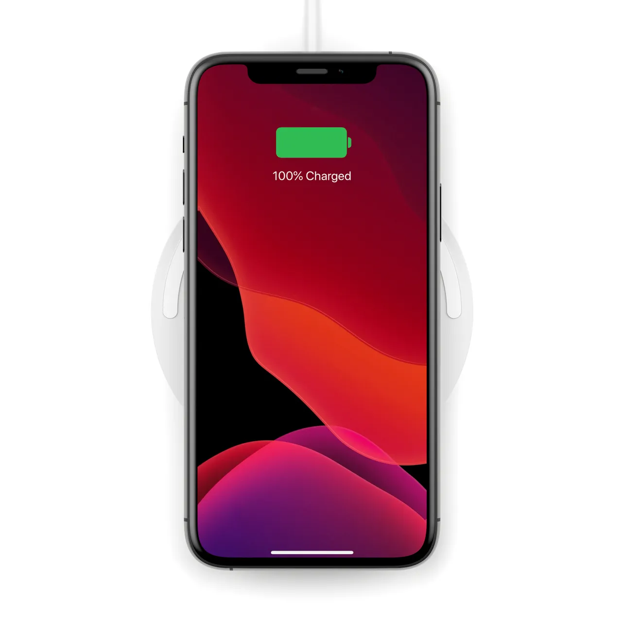 10W Wireless Charging Pad with Micro USB Cable / No PSU (White)