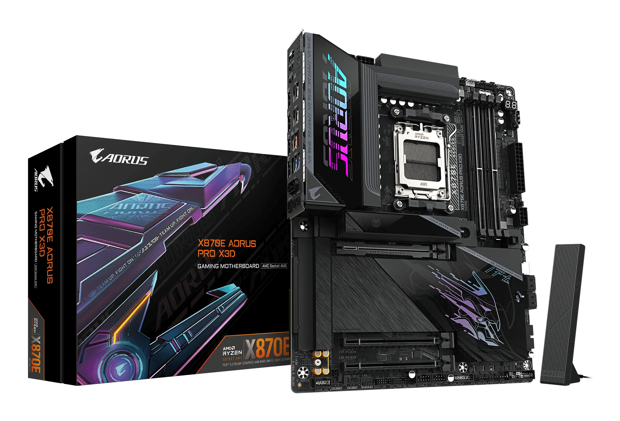 Gigabyte AORUS X870E PRO X3D WiFi 7 AM5 ATX Motherboard