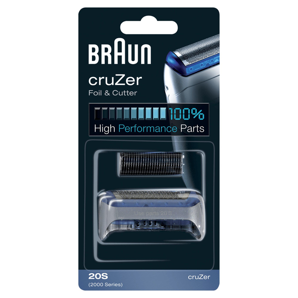 Braun Ers&auml;ttning Kombipack 20S silver