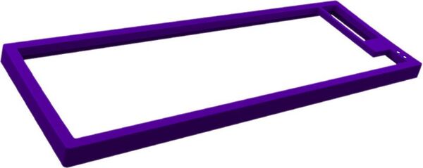 Xtrfy K5 Compact Frame - replacement frame for the K5 keyboard, purple