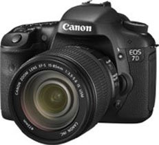 Canon EOS 7D - Digitaalinen kamera - SLR - 18.0 megapikseli&auml; - 5.6 x optinen zoomi EF-S 15-85mm IS USM objektiivi