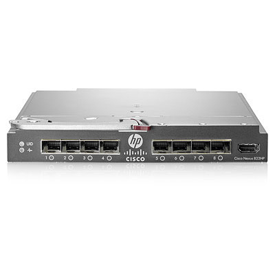 Cisco B22HP - Laajennusmoduuli - 10 GigE, FCoE - 16 porttia + 8 x SFP+ (uplink) malleihin ProLiant c3000