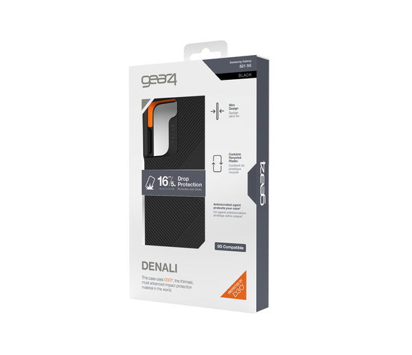 ZAGG Gear4 D3O Denali Samsung Galaxy S21 5G Black