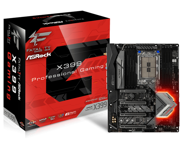 ASRock X399 Professional Gaming TR4 ATX - motherboard