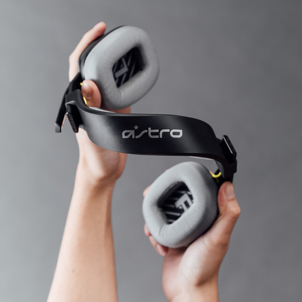 Logitech Astro A10 - spelh&ouml;rlurar, svart