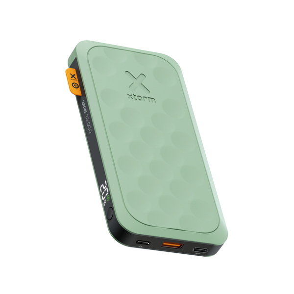 Xtorm Power Bank USB-C PD 20W 10000mAh/2xUSB-C - powerbank, Gr&ouml;n