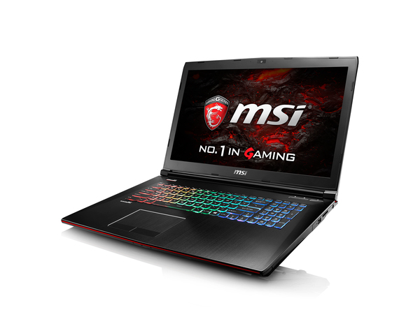 MSI GE72VR | 17.3&quot; FHD | i7-6700HQ | 16GB | 256GB M.2 SSD + 1TB | GeForce GTX 1060 3GB | DVDRW | Win10 Home 64
