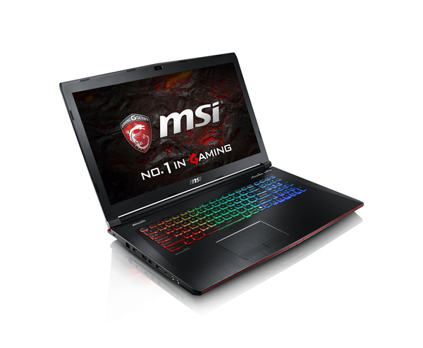 MSI GE72VR | 17.3&quot; FHD | i7-6700HQ | 16GB | 256GB M.2 SSD + 1TB | GeForce GTX 1060 3GB | DVDRW | Win10 Home 64