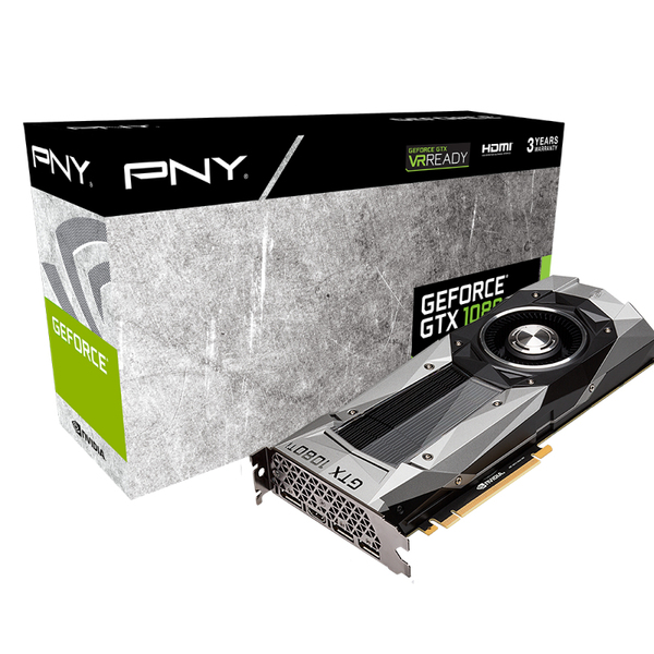 PNY GeForce GTX 1080 Ti Founders Edition 11GB - Graphics card
