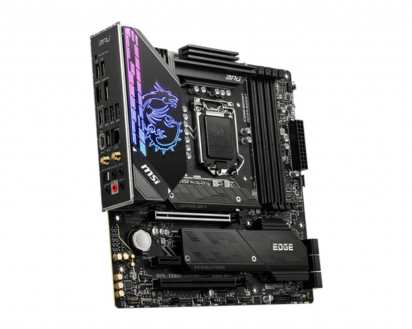 MSI MPG Z590M Gaming Edge Wi-Fi mATX-emolevy