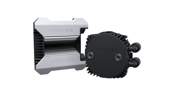 Phanteks Glacier One 360MP HALOS D-RGB AIO Liquid CPU Cooler, White