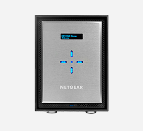 NETGEAR ReadyNAS 626X - NAS-palvelin - 6 telineet - 18 Tt - SATA 6Gb/s - HDD 3 Tt x 6 - RAID 0, 1, 5, 6, 10, JBOD - Gigabit Ethernet / 10 Gigabit Ethernet - iSC