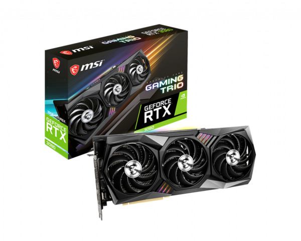 MSI GeForce RTX 3080 GAMING TRIO 10G - graphics card