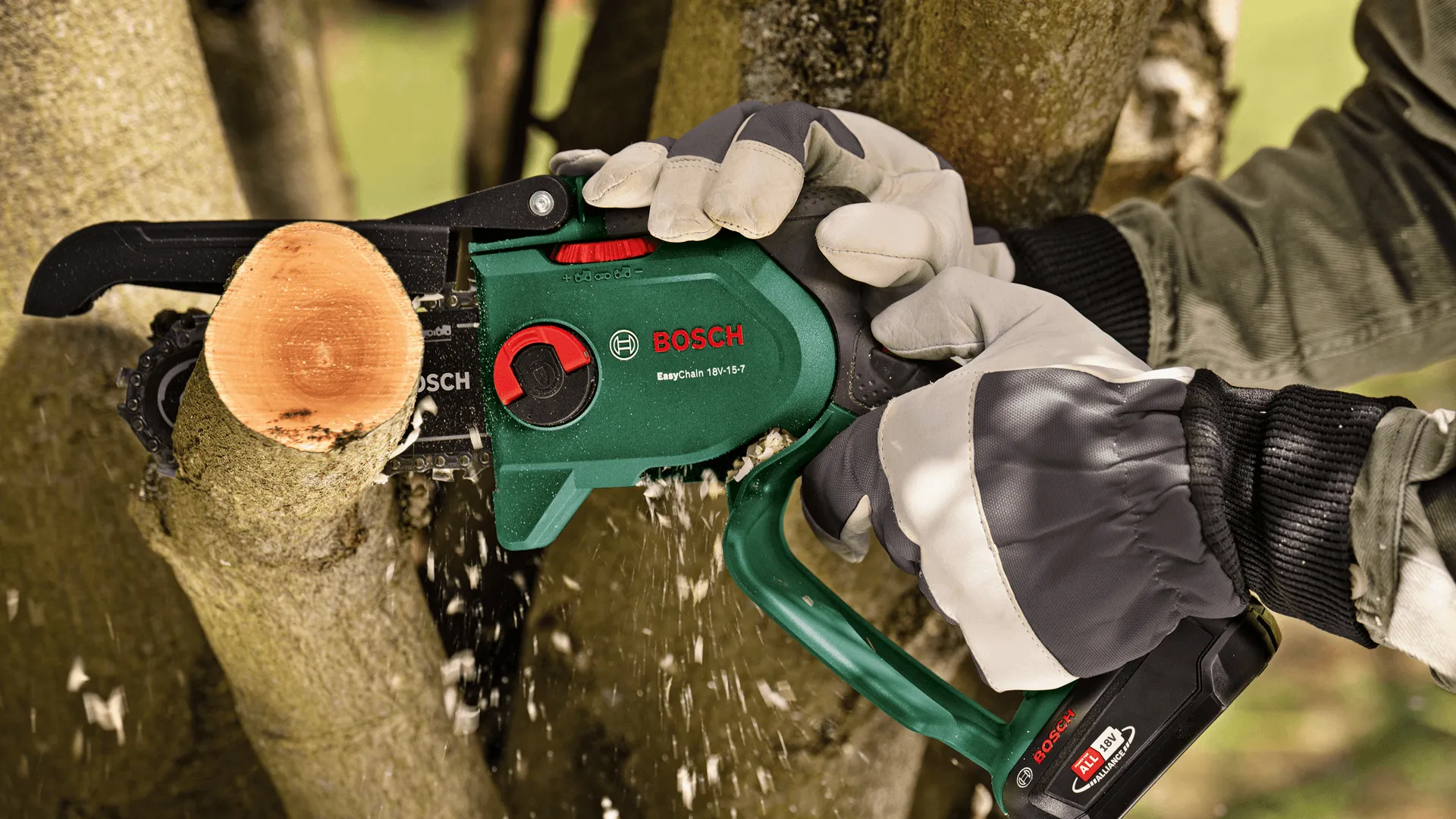 Bosch EasyChain 18V-15-7 solo - chainsaw