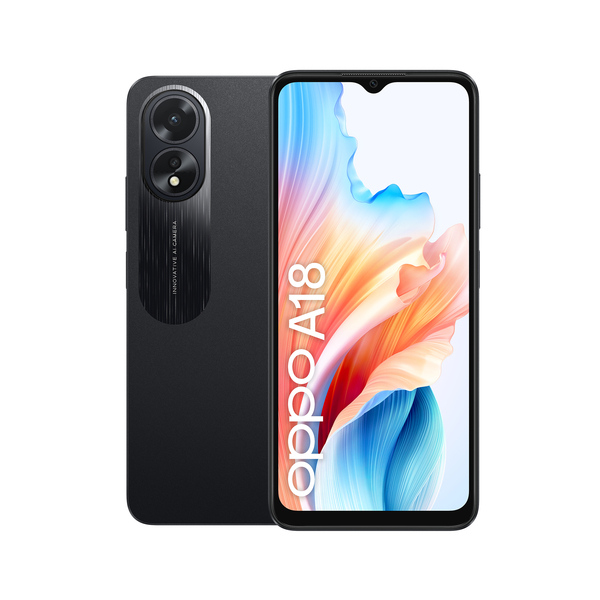 Oppo A18 A18 128GB/4GB Android - mobile phone, Black
