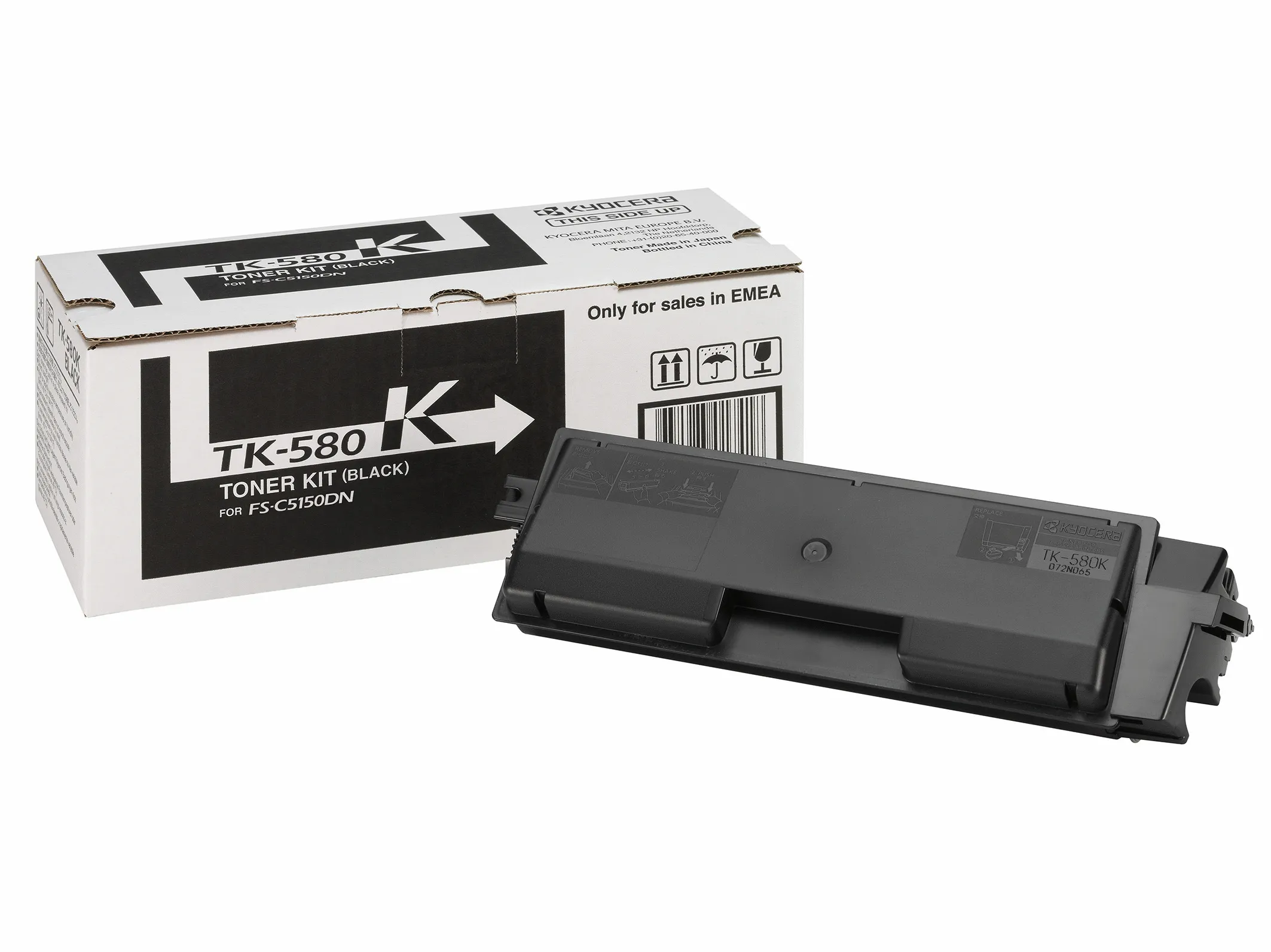 TK-580K FS-C5150DN black toner 3.5K