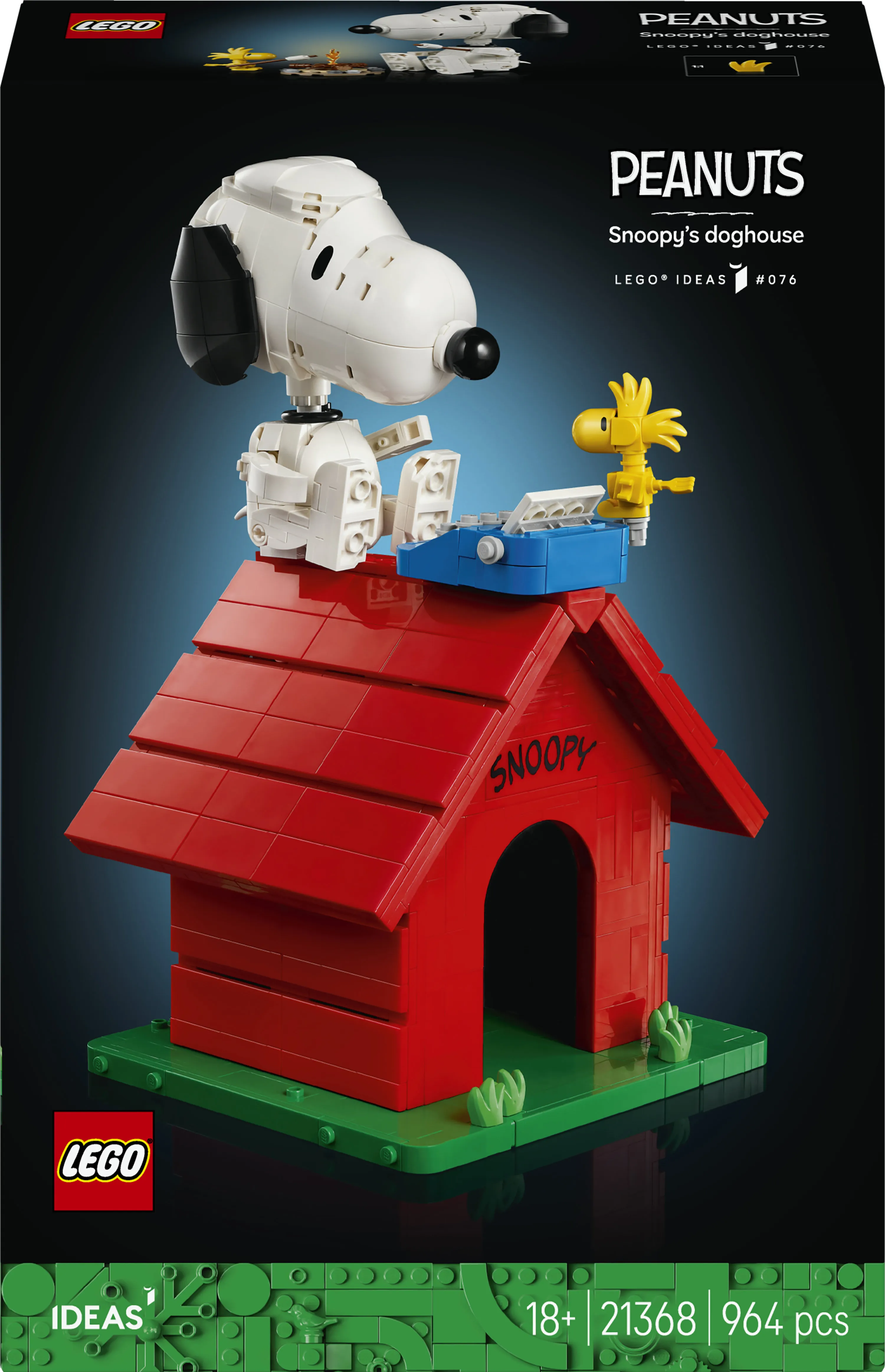 LEGO Ideas Tenavat: Ressun koirankoppi 21368