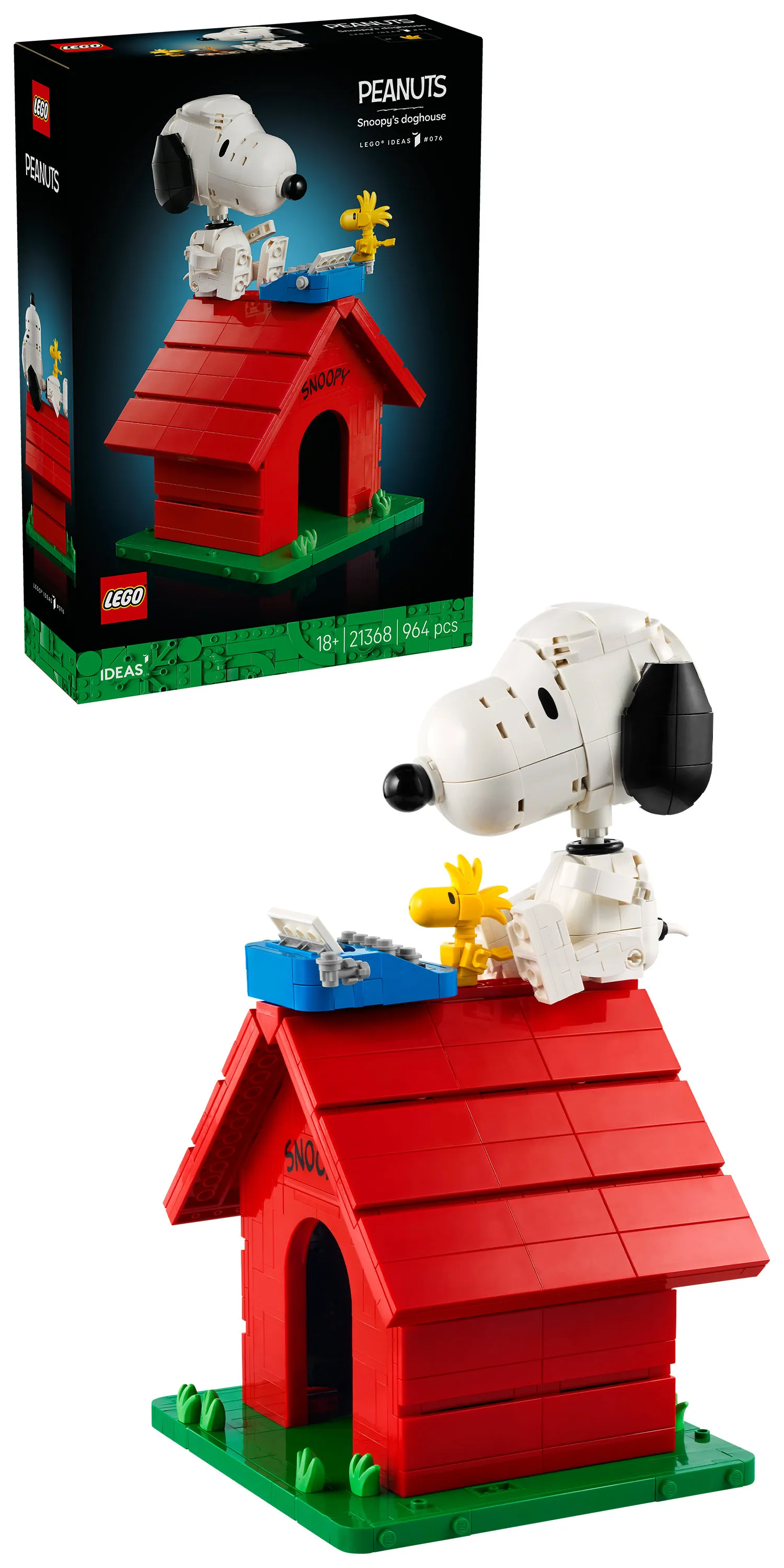 LEGO Ideas Tenavat: Ressun koirankoppi 21368