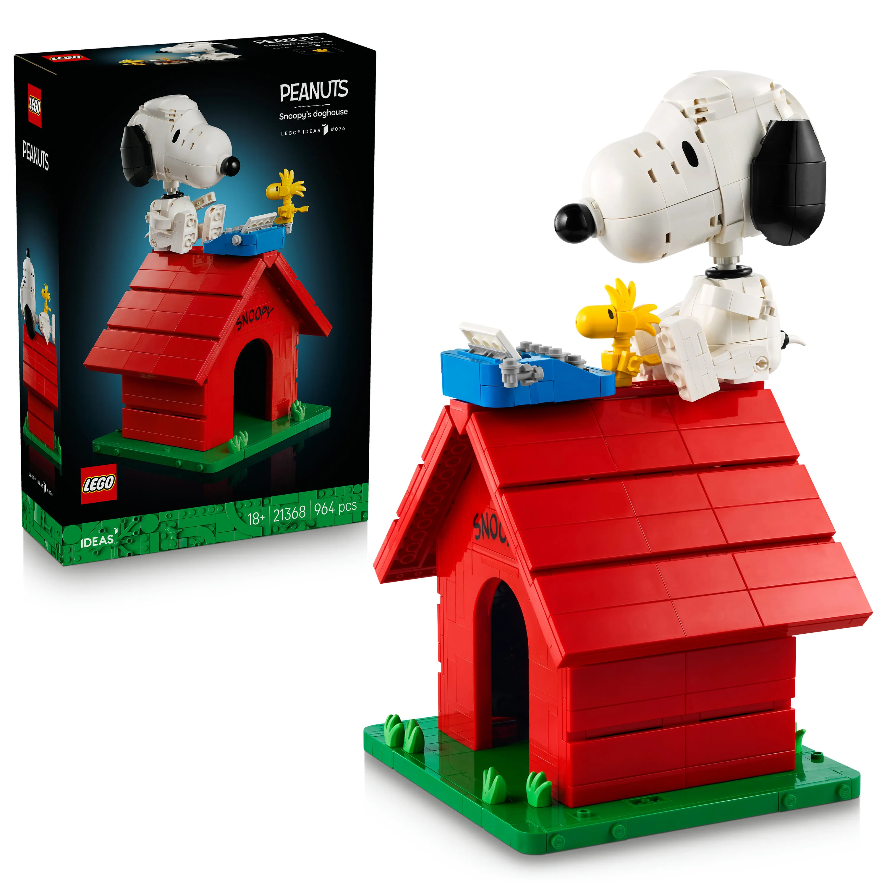 LEGO Ideas Tenavat: Ressun koirankoppi 21368