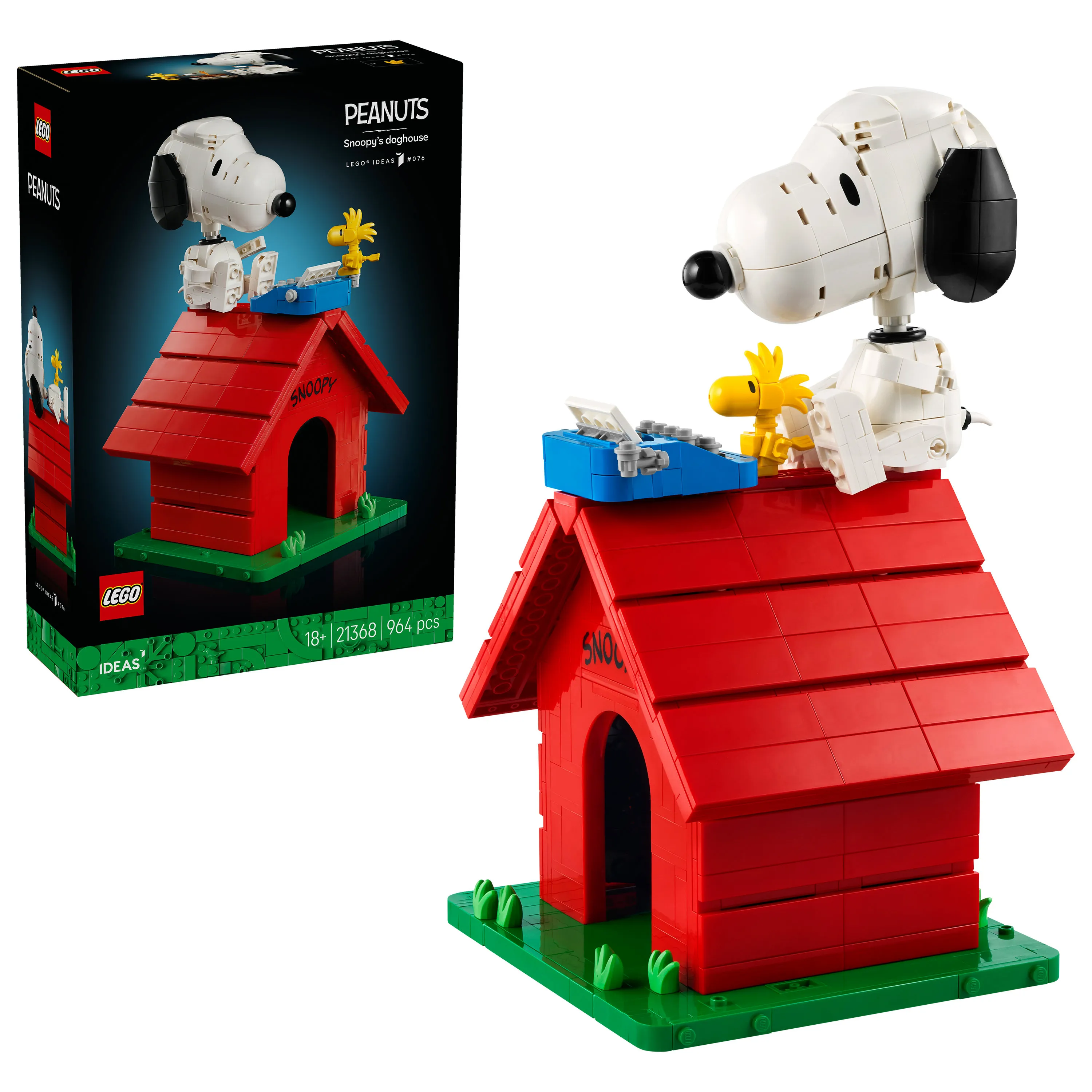 LEGO Ideas Tenavat: Ressun koirankoppi 21368