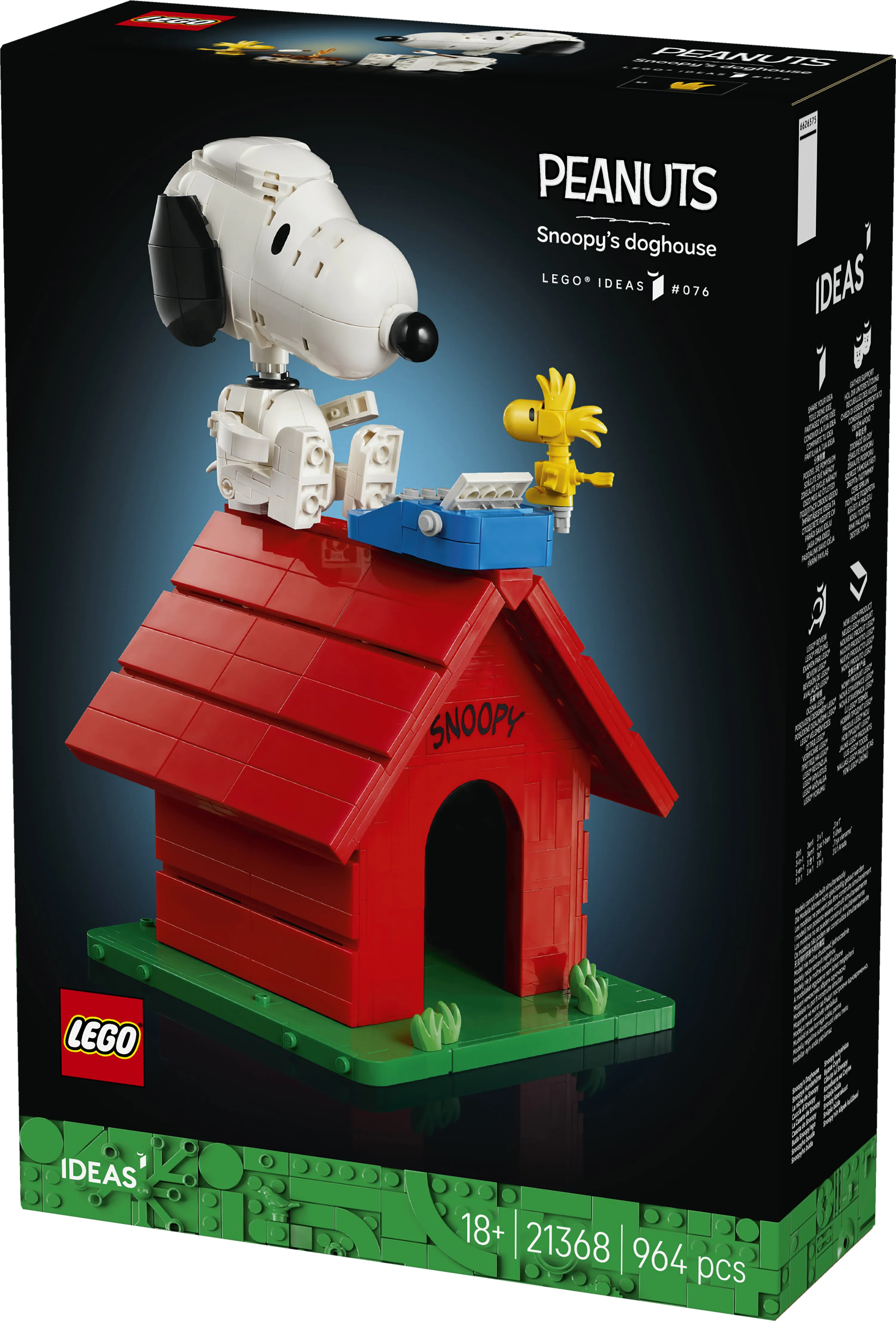 LEGO Ideas Tenavat: Ressun koirankoppi 21368
