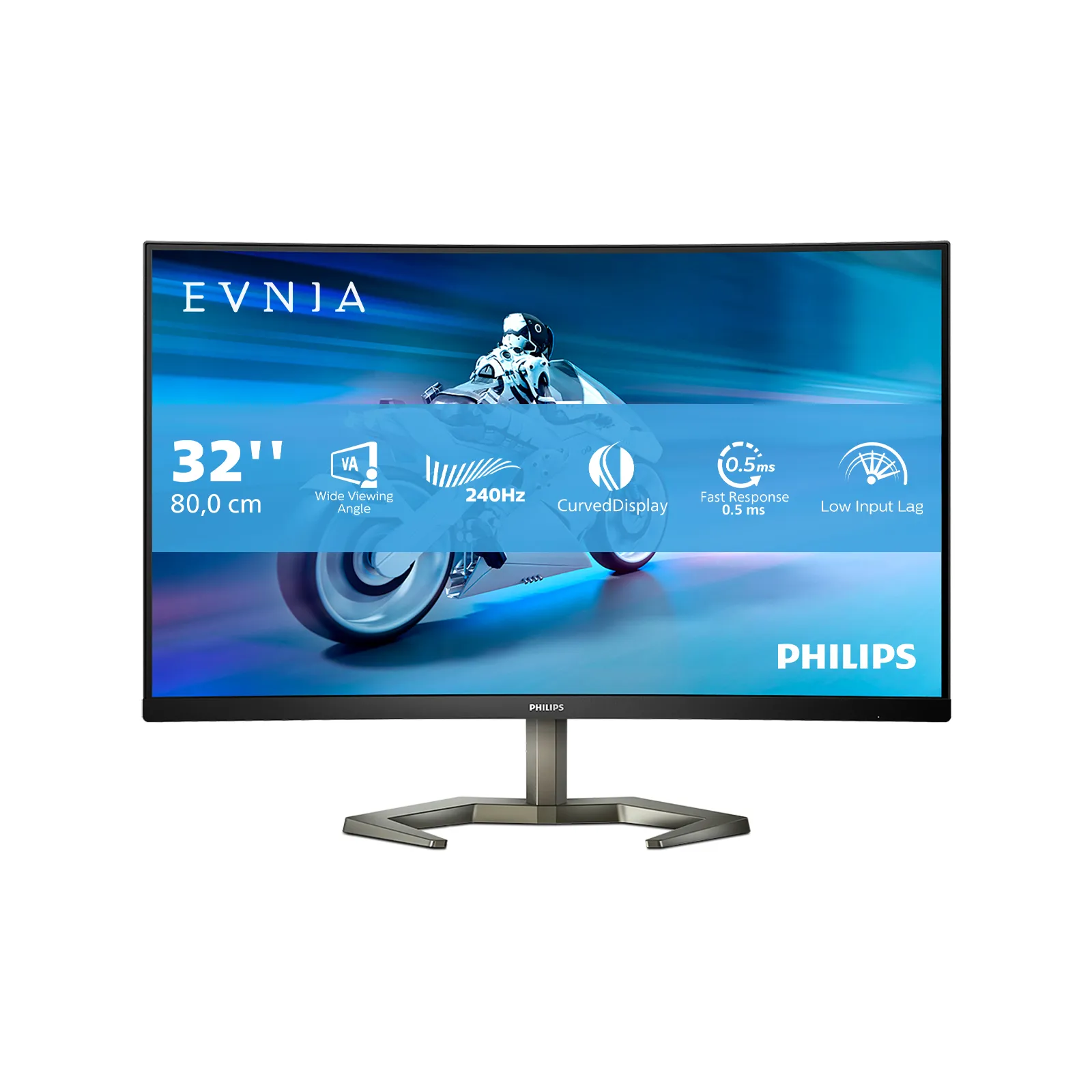 Philips 32&quot; Momentum 32M1C5200W/00 Full HD, VA - curved gamingsk&auml;rm
