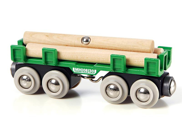 Brio Lumber Loading Wagon 33696, 4pcs