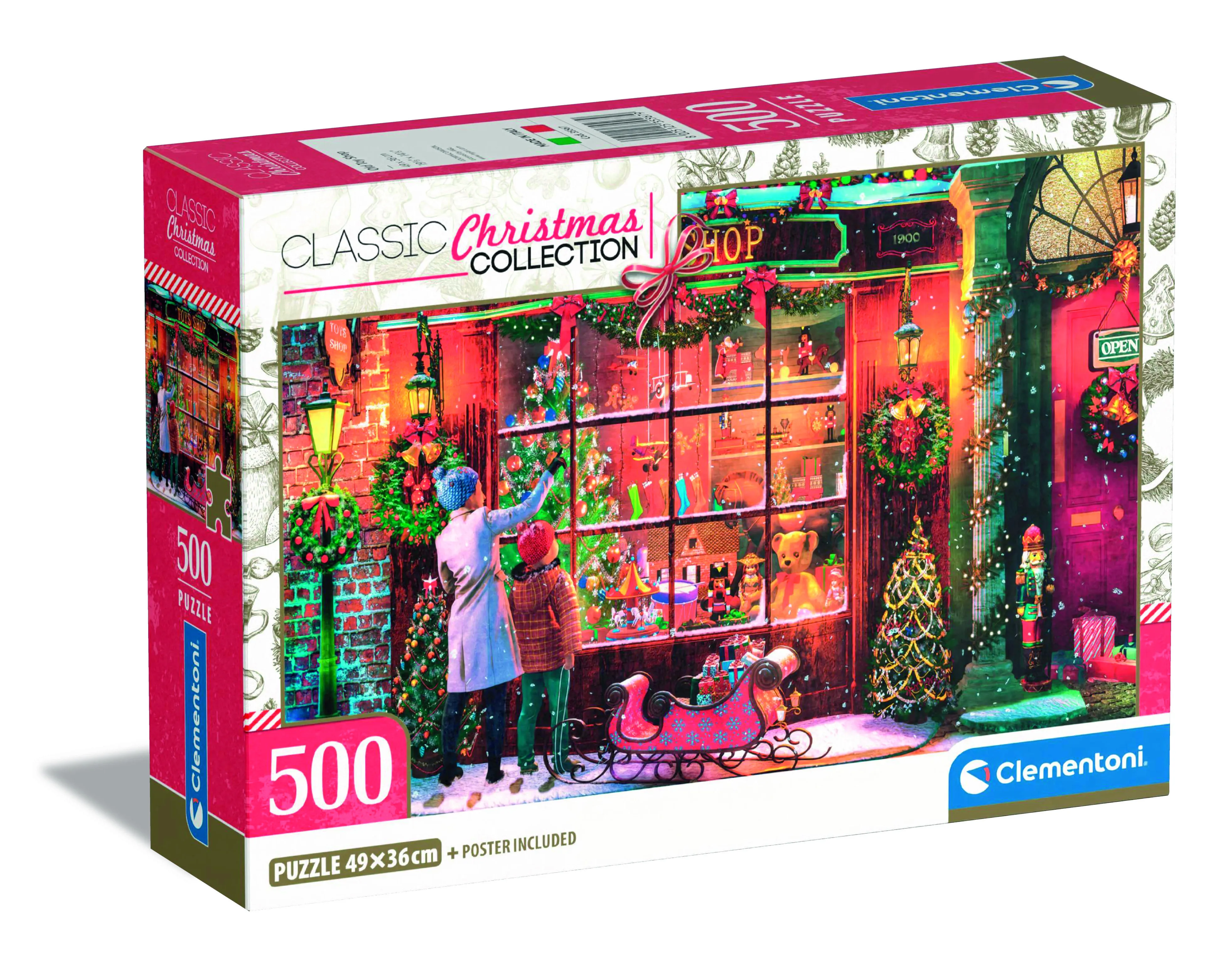 500 pcs Old Toy Shop Compact