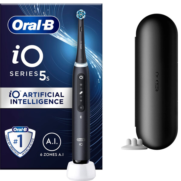 Oral-B iO Series 5 Electric Toothbrush, Matte Black