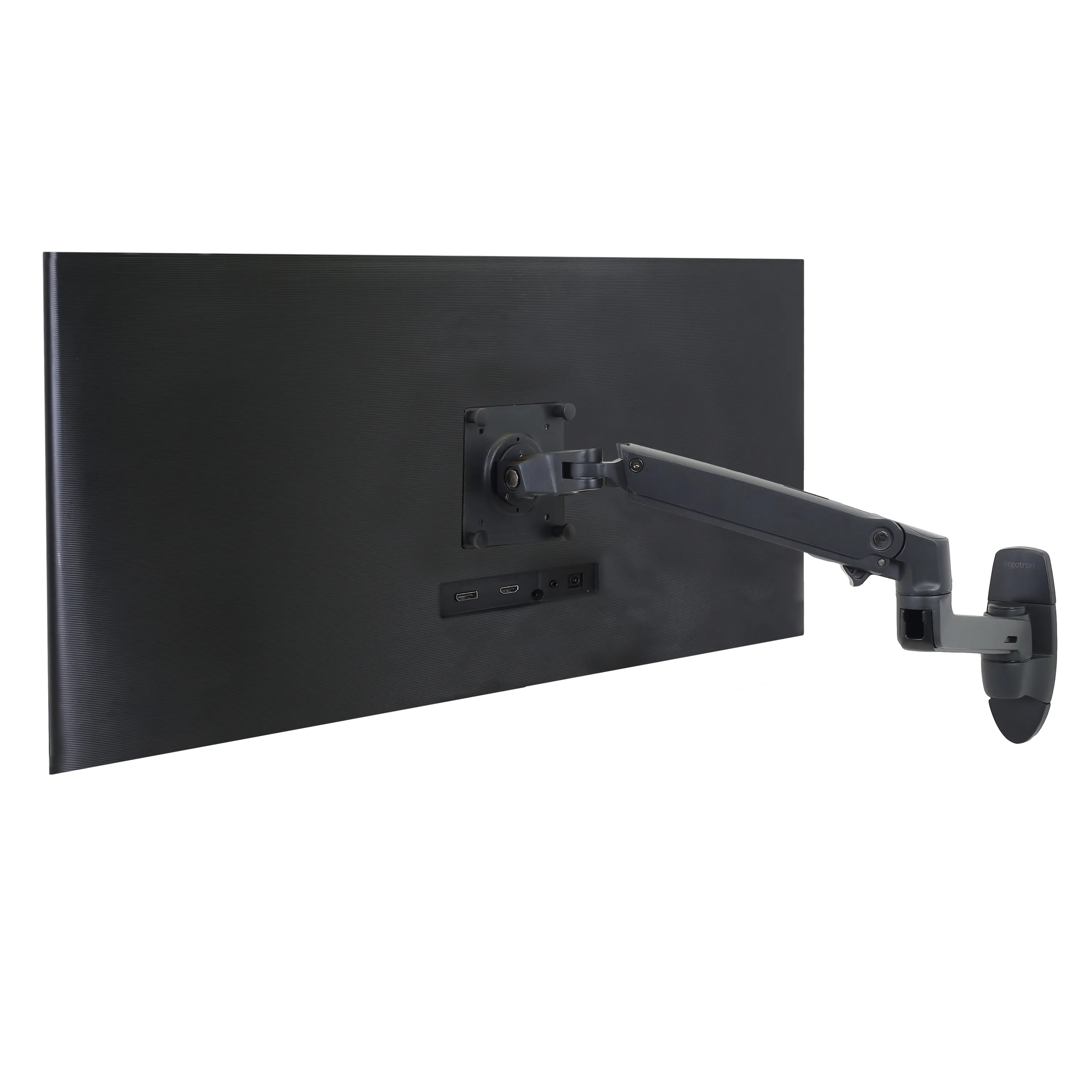 Ergotron LX Wall - väggmonterad bildskärmarm, svart, 20-34", 11kg