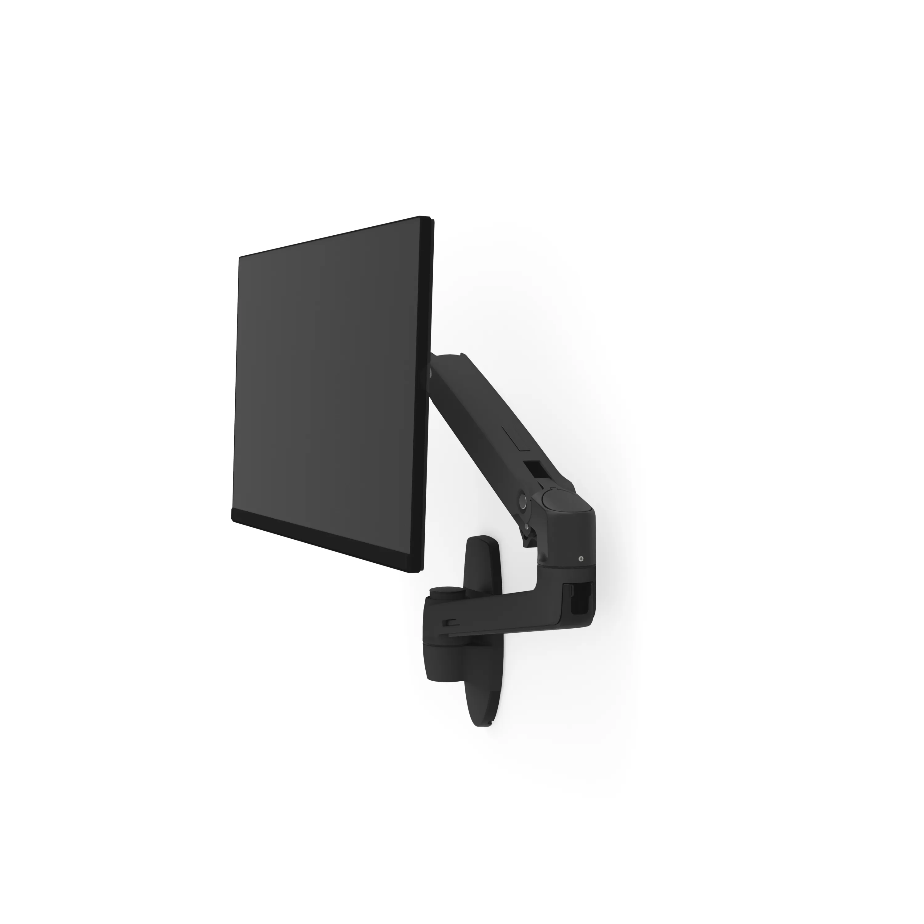 Ergotron LX Wall - väggmonterad bildskärmarm, svart, 20-34", 11kg