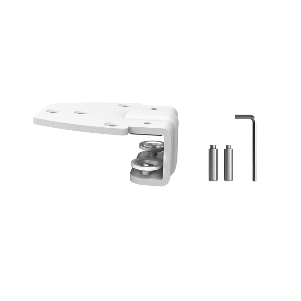 Ergotron HX Series Dual Mount C-Clamp - monitor arms, white, 32&quot;, 15.8kg
