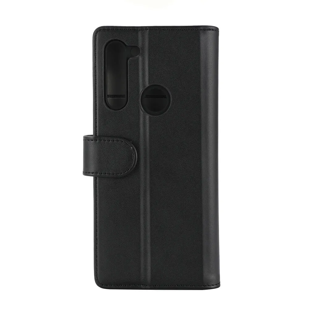 GEAR Wallet, Moto G8 - Wallet Case, Black