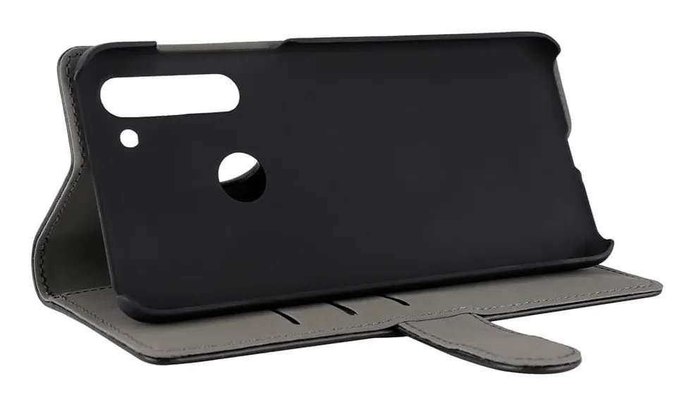 GEAR Wallet, Moto G8 -lompakkokotelo, Musta