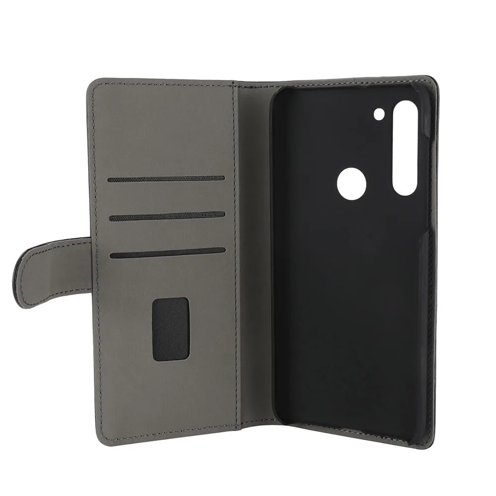 GEAR Wallet, Moto G8 - Wallet Case, Black