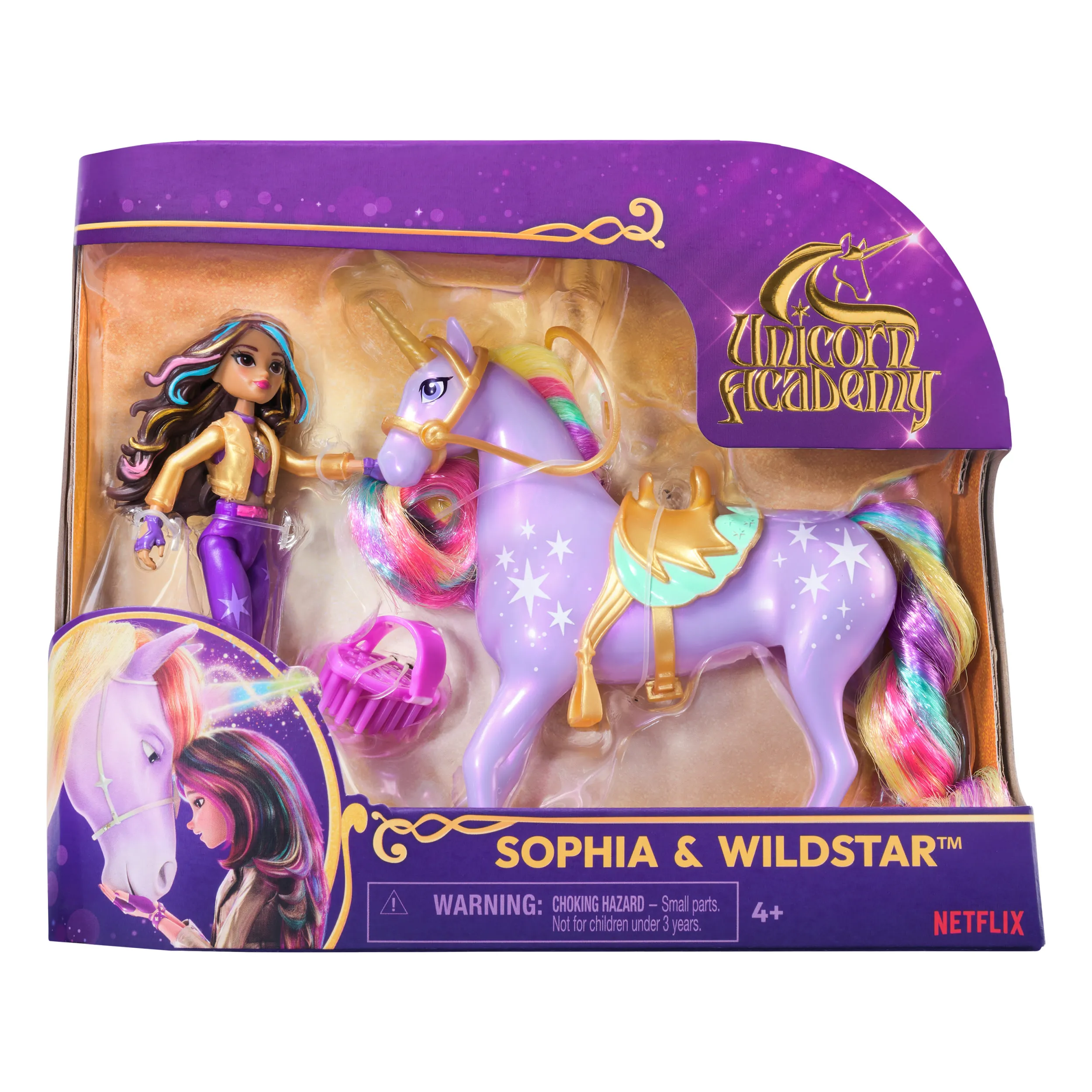 Spin Master Unicorn Academy - Sophia and Unicorn Wildstar Set, toy figure