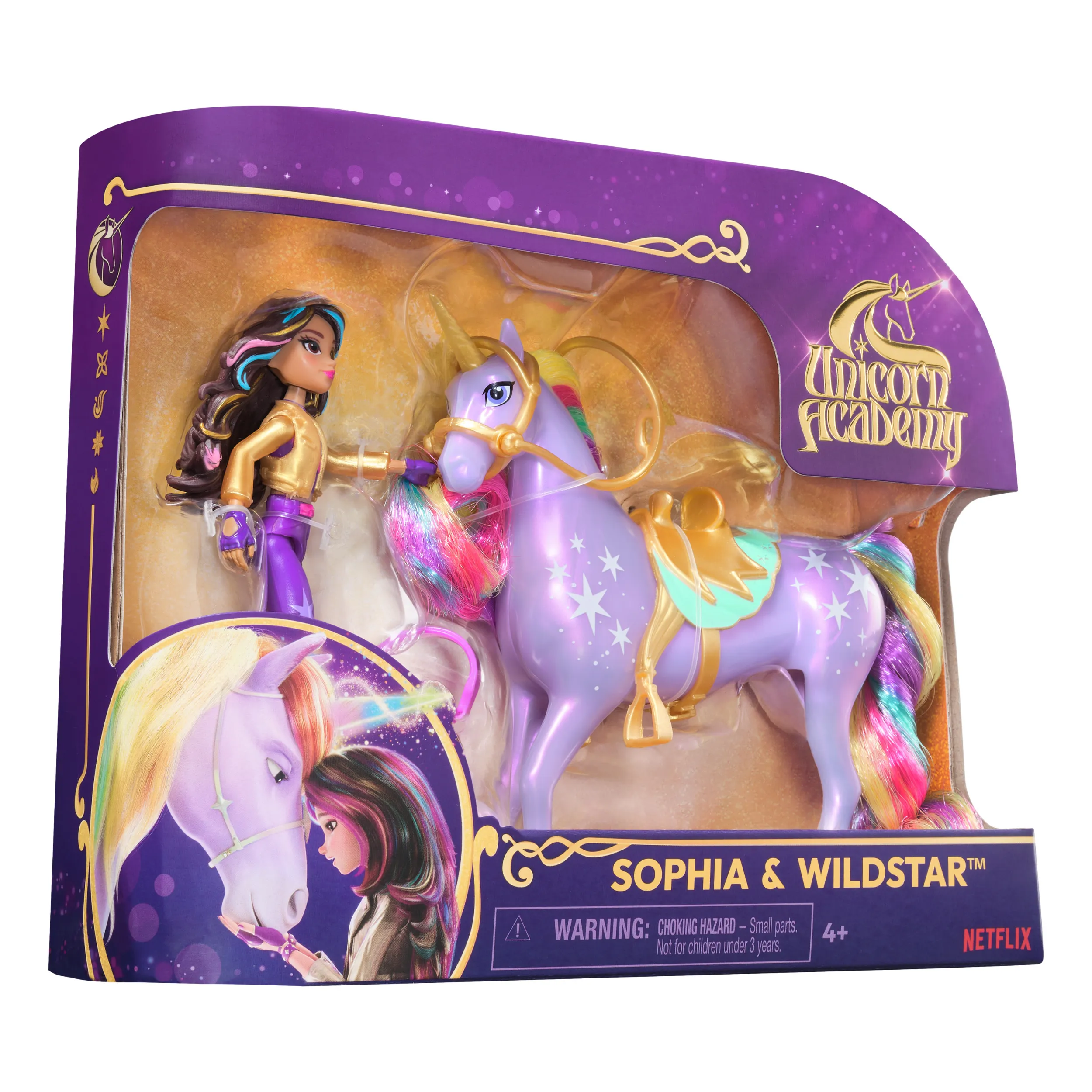 Spin Master Unicorn Academy - Sophia and Unicorn Wildstar Set, toy figure