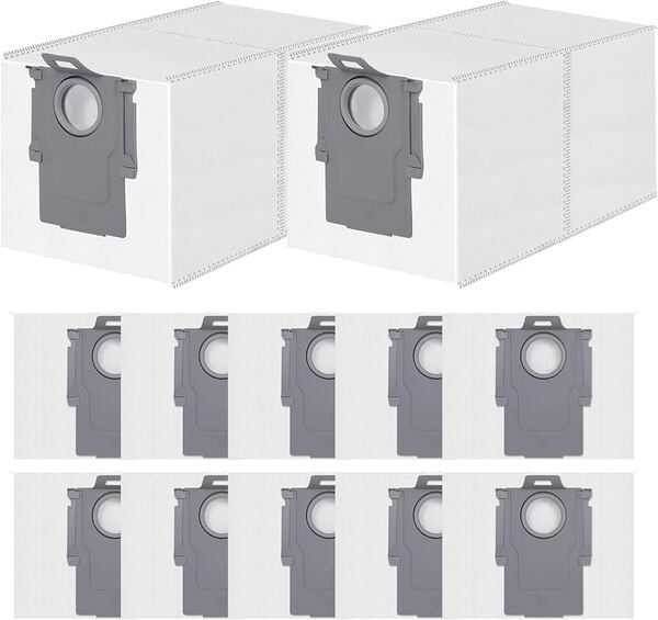 Roborock Disposable Dust Bag 12-pack, White