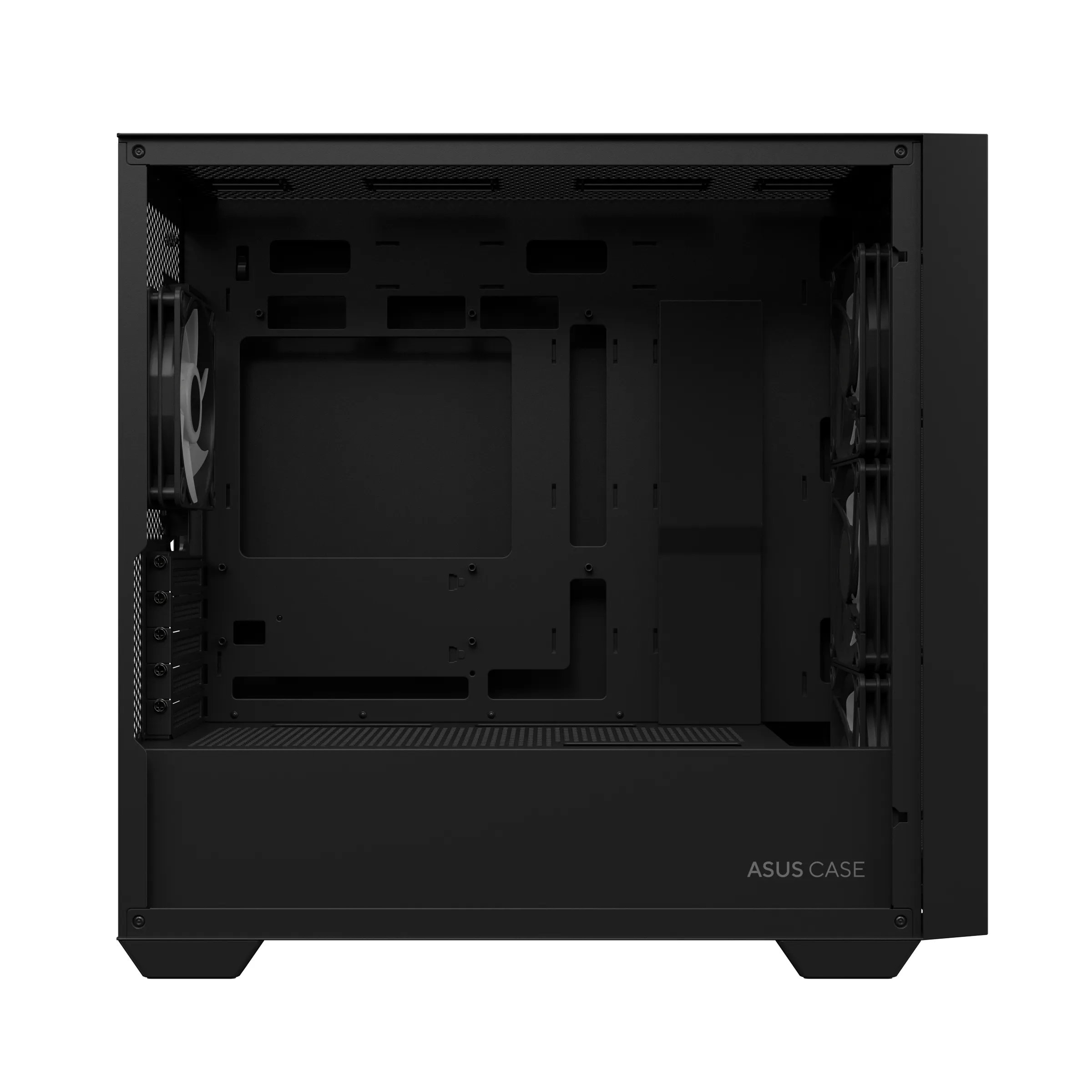 Asus A21 Plus TG ARGB - mATX case, white
