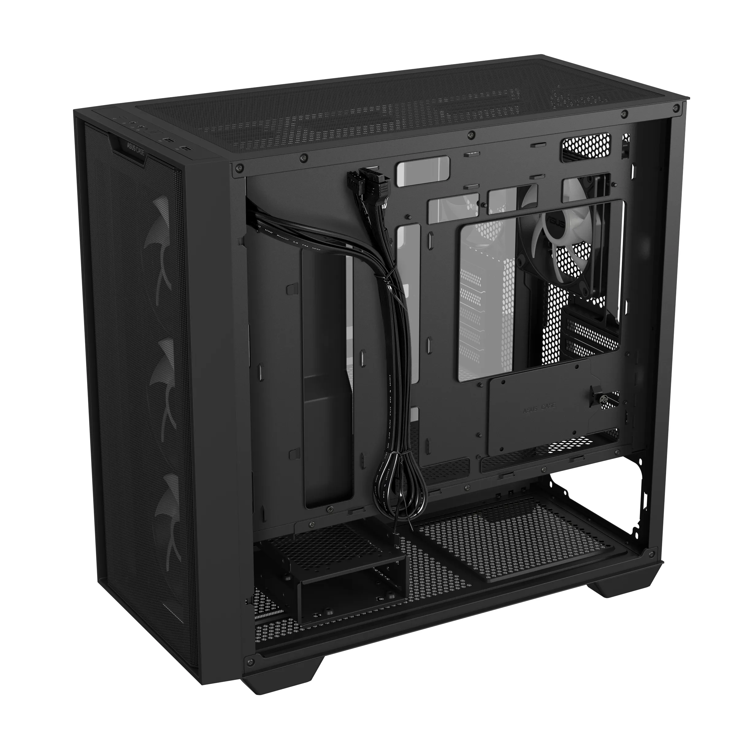 Asus A21 Plus TG ARGB - mATX case, white