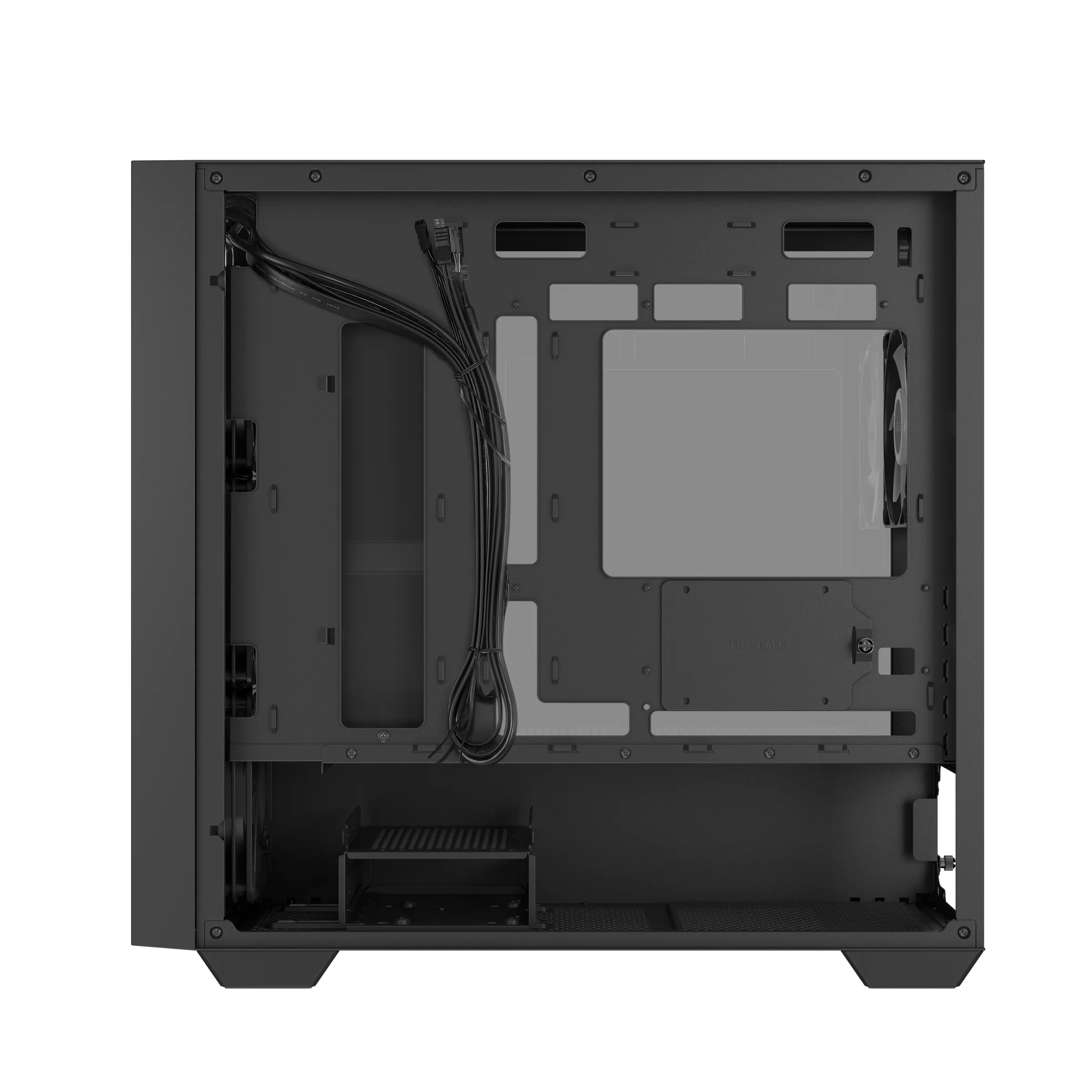 Asus A21 Plus TG ARGB - mATX case, white