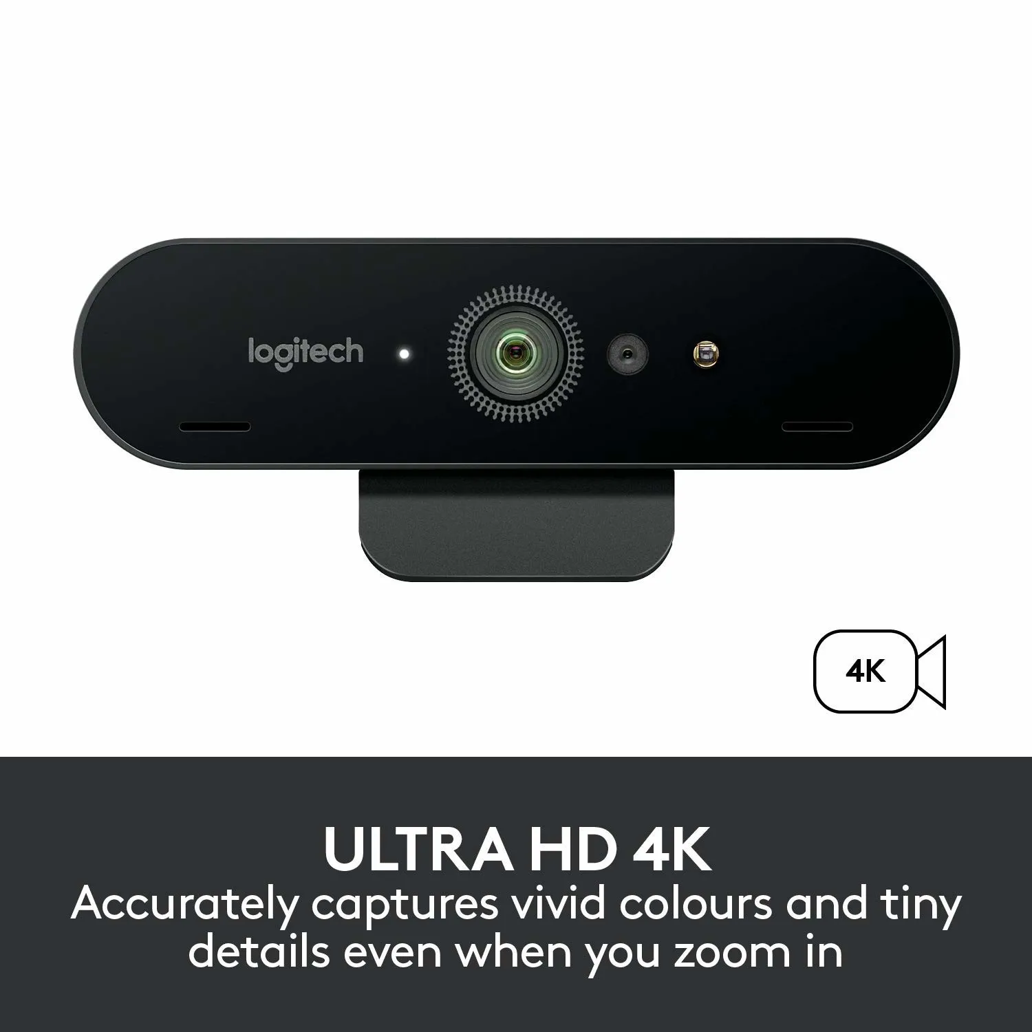 Logitech Brio 4K Ultra HD Stream Edition - web camera, black