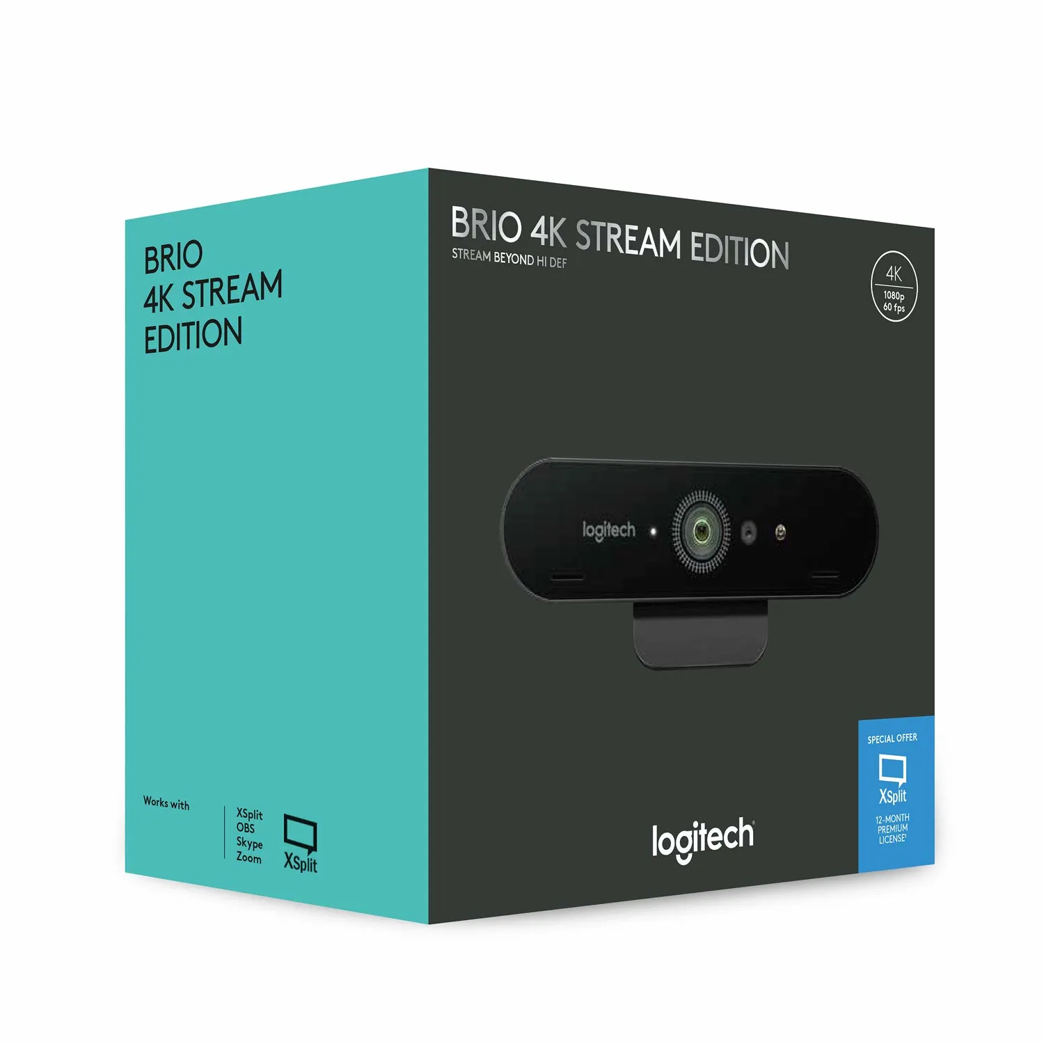 Logitech Brio 4K Ultra HD Stream Edition - web camera, black