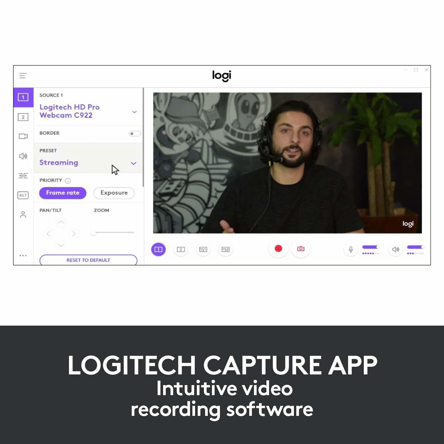 Logitech Brio 4K Ultra HD Stream Edition - web camera, black